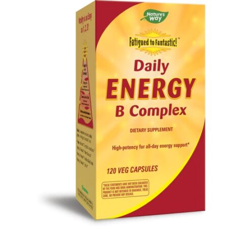 Enzymatic Therapy Daily Energy B Complex -- 120 Veg Capsules