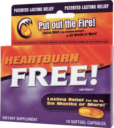 Enzymatic Therapy Heartburn Free® - Alívio Natural para Azia | 10 Cápsulas Gelatinosas