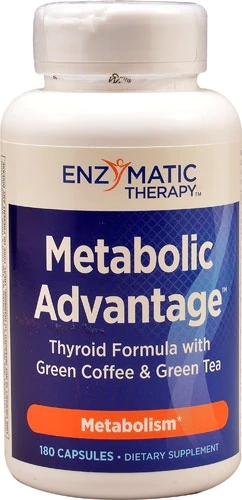 Enzymatic Therapy Metabolic Advantage™ 180 Cápsulas: Otimize seu Metabolismo e Bem-Estar