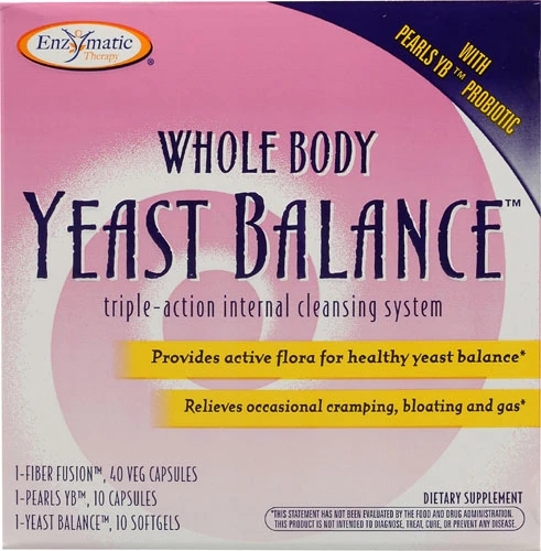 Enzymatic Therapy Whole Body Yeast Balance™ - 1 Kit: Equilíbrio para o Bem-Estar Intestinal