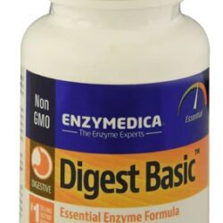 Enzymedica Digest Basic 30 Cápsulas: Enzimas Digestivas Essenciais para Alívio e Bem-Estar