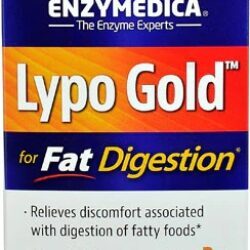 Enzymedica Lypo Gold™ para Digestão de Gorduras - 120 Cápsulas