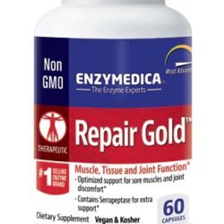 Enzymedica Repair Gold™ - 60 Cápsulas: Saúde Digestiva e Recuperação Muscular Avançada