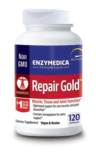 Enzymedica Repair Gold™ - 120 Cápsulas: Suporte Digestivo Avançado e Bem-Estar