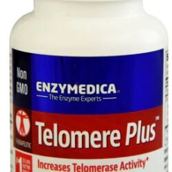 Telomere Plus Enzymedica - Suporte Avançado aos Telômeros e Longevidade - 30 Cápsulas