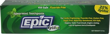 Epic Dental Toothpaste Xylitol Kid-Safe Spearmint -- 4.9 oz