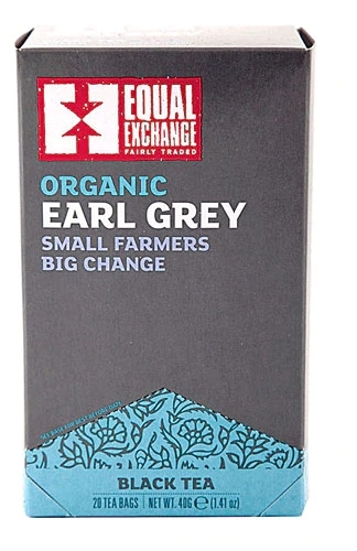 Chá Preto Orgânico Earl Grey Equal Exchange - 20 Sachês (40g) | Puro Sabor e Bem-Estar