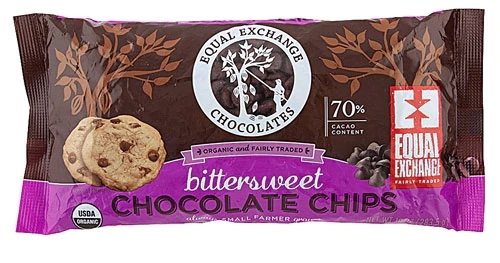 Gotas de Chocolate Amargo Orgânico Equal Exchange - 283g - Sabor Intenso e Bem-Estar