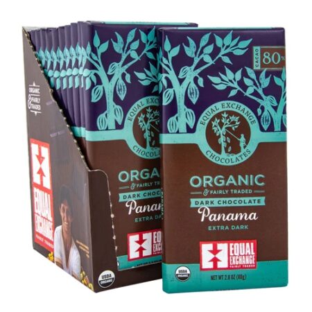 Equal Exchange Organic Dark Chocolate Panama Extra Dark -- 12 Bars