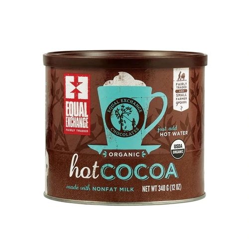 Chocolate Quente Orgânico Equal Exchange 340g - Sabor Intenso e Bem-Estar