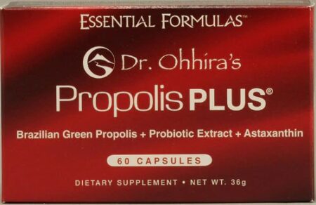 Essential Formulas Dr. Ohhira's Propolis PLUS® -- 60 Capsules