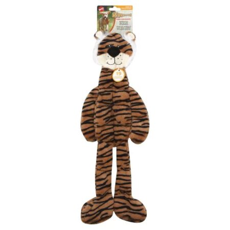 Ethical Pet Products Skinneeez Tons-O-Squeakers Jungle Cat Dog Toy -- 1 Toy