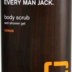Every Man Jack Esfoliante Corporal e Gel de Banho Cítrico - 500ml: Revitalize sua Pele