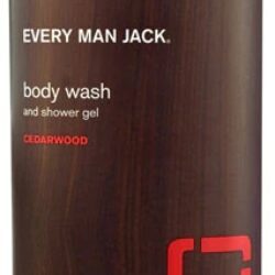 Every Man Jack Gel de Banho e Sabonete Líquido Cedro 500ml – Refrescância Duradoura