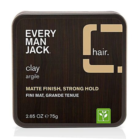 Every Man Jack Clay Argile Matte Finish Strong Hold -- 2.65 oz