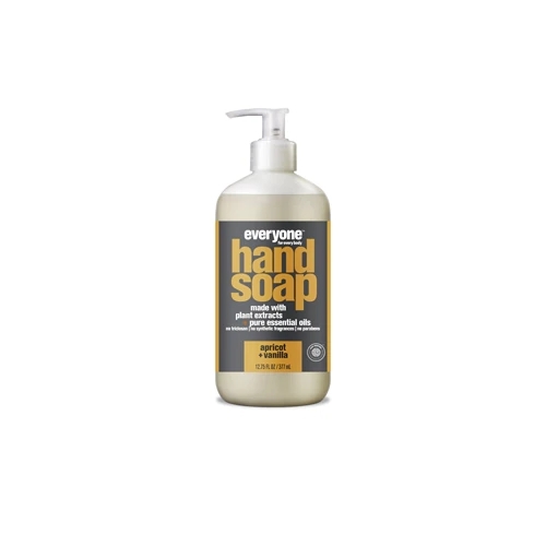 Sabonete Líquido Everyone Damasco e Baunilha 377ml - Limpeza Suave e Bem-Estar