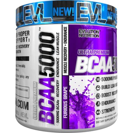 Evlution Nutrition EVL BCAA5000 Furious Grape -- 9.1 oz