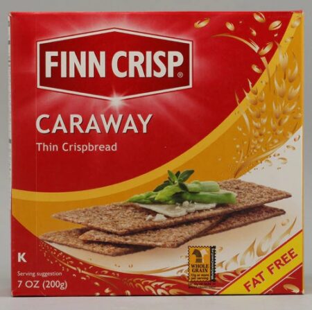 Finn Crisp Thin Crispbread Caraway -- 7 oz