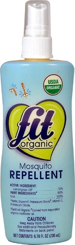 Repelente Orgânico Fit Organic Mosquito - 200ml: Proteção Natural e Eficaz contra Mosquitos