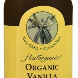 Extrato de Baunilha Orgânico Flavorganics 237ml - Sabor Puro e Bem-Estar Natural