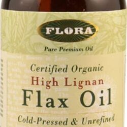Óleo de Linhaça Orgânico Flora - Rico em Lignanas - 473ml (17 fl oz)