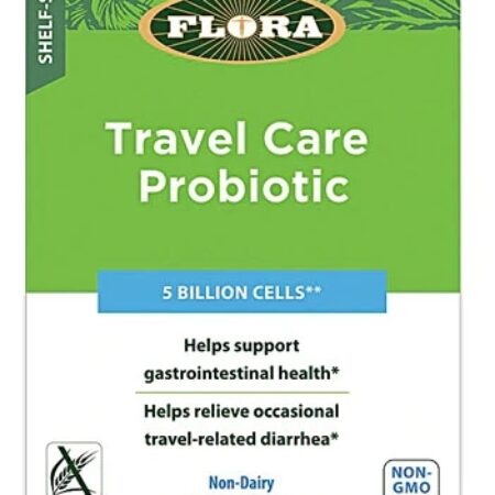 Flora Travel Care Probiotic – 30 Cápsulas Vegetarianas: Saúde Intestinal para suas Viagens — foto 1