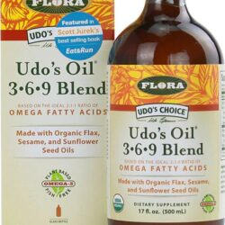 Udo's Oil™ 3 6 9 Blend Flora Udo's Choice Óleo Essencial 496ml - Saúde e Bem-Estar Completo