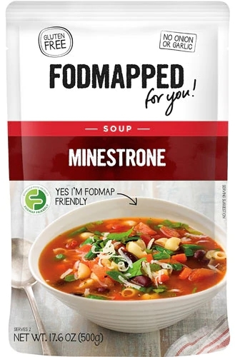 Sopa Minestrone Sem Glúten Fodmapped for You - 500g: Sabor e Saúde Sem Complicações