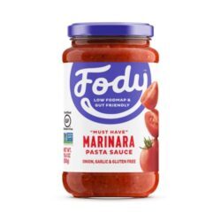 Molho Marinara Low FODMAP Fody Foods - 550g - Delicioso e Saudável