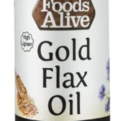 Óleo de Linhaça Dourada Orgânico Cold Pressed 118ml - Foods Alive