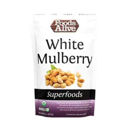 Foods Alive Organic Superfoods White Mulberry -- 8 oz