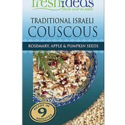 Cuscuz Israelense Tradicional FreshIdeas com Alecrim, Maçã e Sementes de Abóbora - 349g