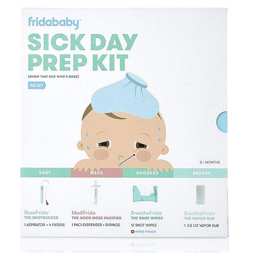 Fridababy Sick Day Prep Kit - Kit Essencial para Conforto e Recuperação Rápida