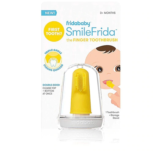 Escova de Dente Dedal Fridababy SmileFrida - 1 Unidade para Higiene Bucal Infantil