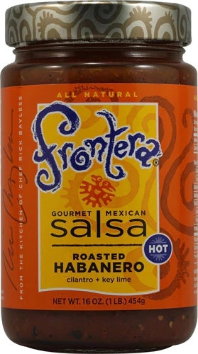 Molho de Pimenta Habanero Assado Frontera Gourmet Mexican - 453g (Hot)