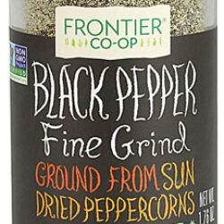 Pimenta do Reino Preta Moagem Fina Frontier Co-Op - 50g | Sabor Intenso e Saúde