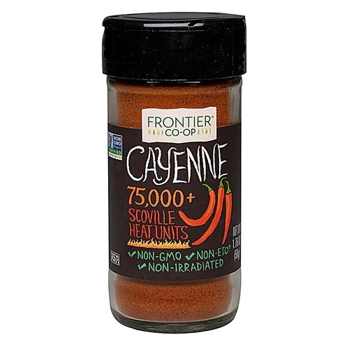 Pimenta Caiena Moída Frontier Co-Op 75000 HU - 50g - Picância Intensa e Sabor Autêntico