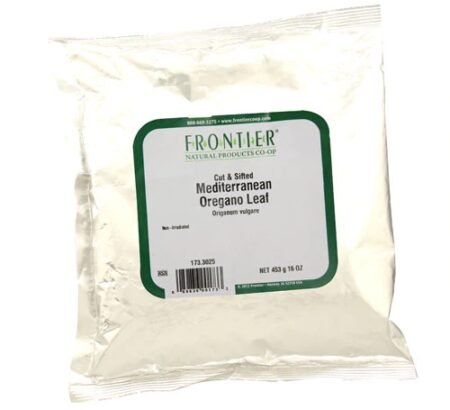 Frontier Co-Op Mediterranean Oregano Leaf Cut & Sifted -- 16 oz