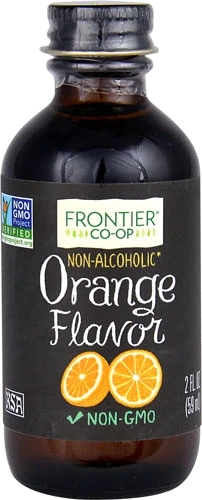 Extrato de Laranja Sem Álcool Frontier Co-Op 59ml - Sabor Puro e Natural