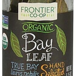 Folha de Louro Orgânica Inteira Frontier Co-Op - 4.25g - Sabor e Saúde na Sua Cozinha