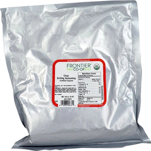 Tempero Orgânico Frontier Co-Op Chop para Churrasco - 454g: O Segredo do Sabor Autêntico