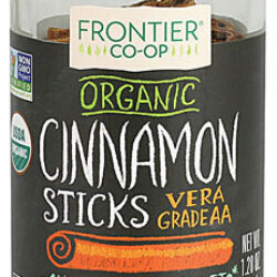 Canela em Pau Orgânica Frontier Co-Op - 36g - Sabor Autêntico e Bem-Estar
