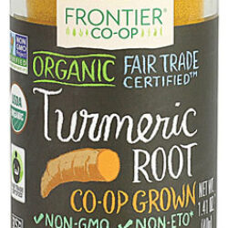 Cúrcuma Orgânica em Pó Frontier Co-Op 40g | Raiz de Cúrcuma Premium Fair Trade