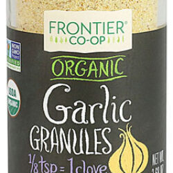 Alho Granulado Orgânico Frontier Co-Op 76g: Sabor e Saúde para Sua Cozinha