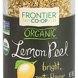Casca de Limão Orgânica Frontier Co-op Granulada - 48g: Frescor Cítrico e Bem-Estar