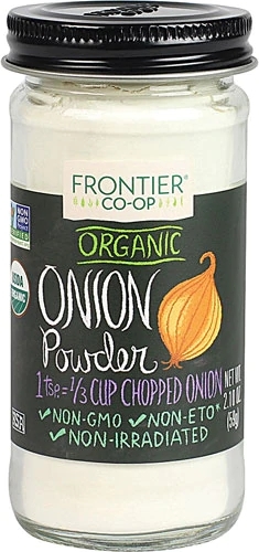 Pó de Cebola Orgânico Frontier Co-Op 60g - Sabor Puro e Saúde no Seu Prato