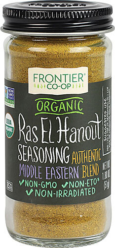 Tempero Orgânico Ras El Hanout Frontier Co-Op 51g - Autêntico Sabor Marroquino