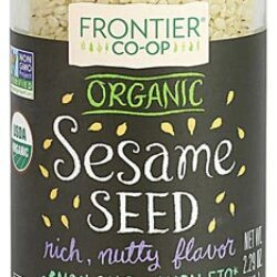 Sementes de Gergelim Orgânico Frontier Co-Op Integral - 65g - Sabor e Nutrição Pura
