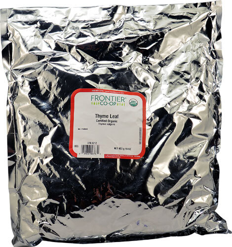 Tomilho Orgânico Frontier Co-Op em Folhas - 454g - Pureza e Bem-Estar Natural