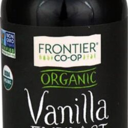 Extrato de Baunilha Orgânica Frontier Co-Op 118 ml - Sabor Puro e Natural